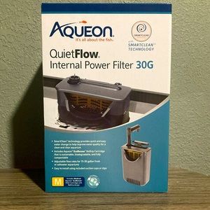 Aqueon Quiet Flow Internal Power Filter, 15-30 Gallons